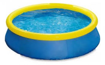PISCINA INFLAVEL 500L BORDA COLORIDA - 1,52 M x 38 CM (P55)