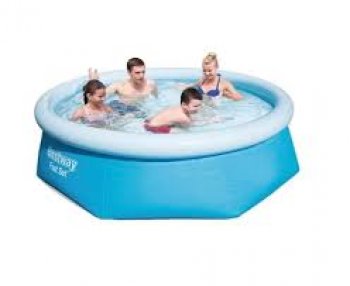 PISCINA FAST SET 2300 LITROS - 2,44 M x 66 CM (P55)
