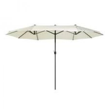 OMBRELLONE RETANGULAR OVERSIZE 4,60 m x 2,70 m - BRANCO