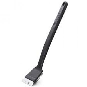 ESCOVA DE NYLON LIMPA GRELHA COM CABO - BEL (P55)