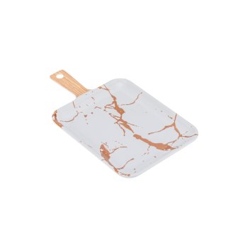 Travessa Marmorizada 24 x 14 cm WECK