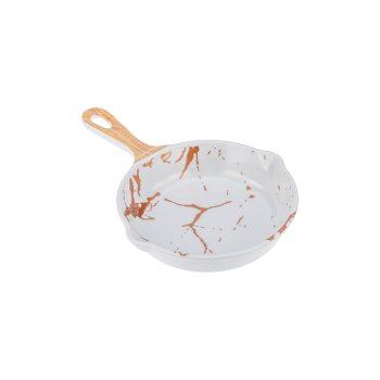 Frigideira Marmorizada c/ Bicos Lateral 25 x 17 cm WECK