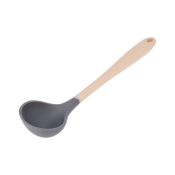 Concha Silicone 27CM Cinza / Creme