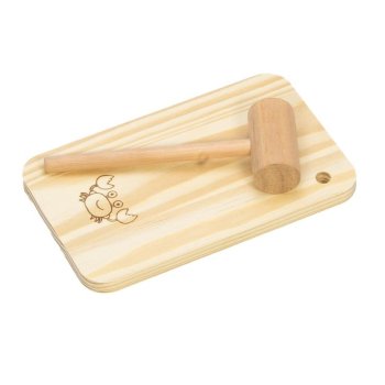 TÁBUA QUEBRA CARANGUEJO C/ MARTELINHO DE MADEIRA