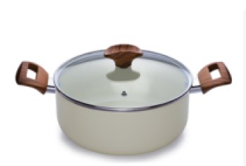 Caçarola 22 Capadócia Cerâmico Bege