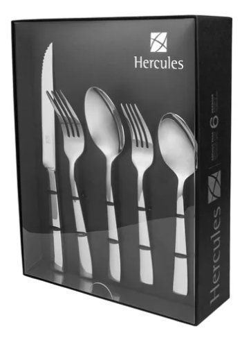 FAQUEIRO COM ESTOJO PAPELAO 30PC SINGAPURA HERCULES 1965-30CP