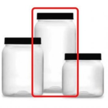 POTE 1500ML LISO TRANSPARENTE