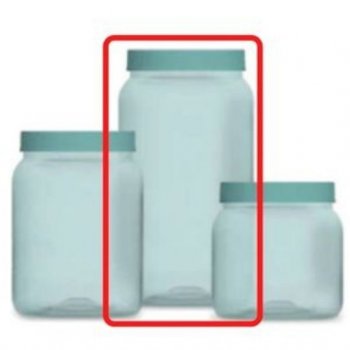 POTE 1500ML LISO VERDE