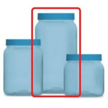 POTE 1500ML LISO AZUL