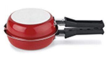 Frigideira Dupla 14 Vermelha Paprika