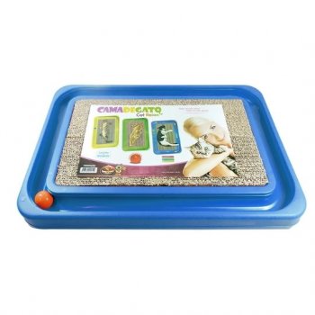 ARRANHADOR GATO CAT RELAX FURACAOPET - GRANDE (AZUL)