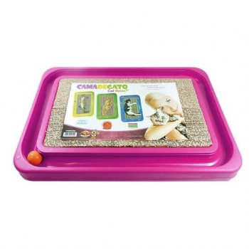 ARRANHADOR GATO CAT RELAX FURACAOPET - GRANDE (ROSA)