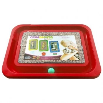 ARRANHADOR GATO CAT RELAX FURACAOPET - MEDIO (VERMELHO)