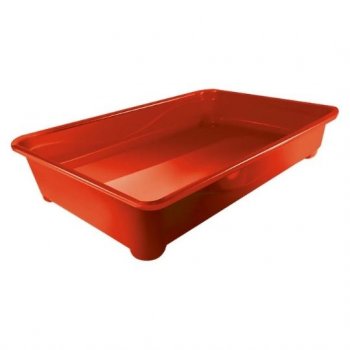 BANDEJA HIG. GATO POP FURACAOPET - VERMELHA