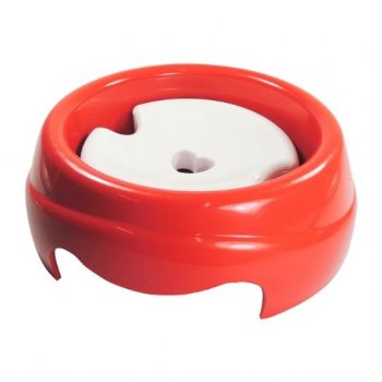 BEB. PLAST. ESPECIAL P/ CAES 1.000 ml - PELOS LONGOS (VERMELHO)