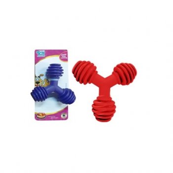 BRINQUEDO CAES TRIANGULO DE BORRACHA N3 - G