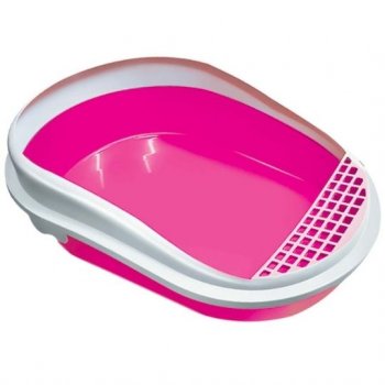 BANDEJA HIG. GATO FURACAOPET SMART C/ ARCO - ROSA