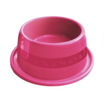 COMEDOURO PLAST. ANTI-FORMIGA N3 - 1.000 ml (ROSA)