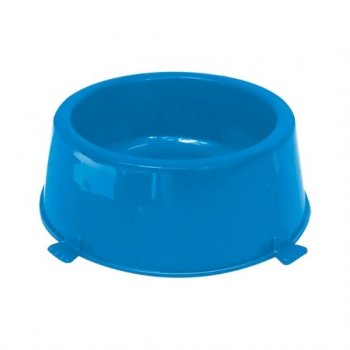 COMEDOURO PLAST. CLASSIC N2 - 1.080 ml (AZUL)