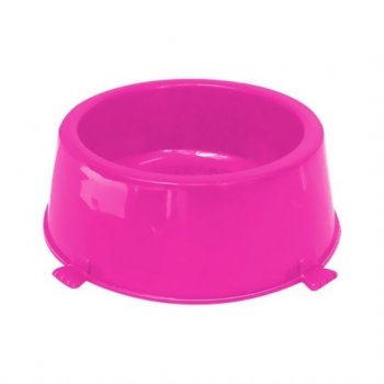 COMEDOURO PLAST. CLASSIC N2 - 1.080 ml (ROSA)