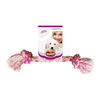 BRINQUEDO CAES DENTAL BONE ALGODAO C/ NO N6 - EXTRA BIG