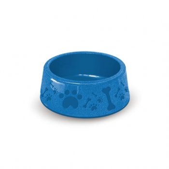 COMEDOURO PLAST. PARIS FURACAOPET N2 - 850 ml (AZUL)