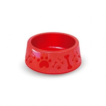 COMEDOURO PLAST. PARIS FURACAOPET N2 - 850 ml (VERMELHO)