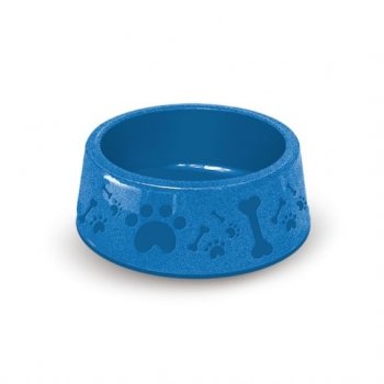 COMEDOURO PLAST. PARIS FURACAOPET N4 - 1.900 ml (AZUL)