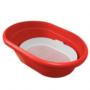 BANDEJA HIG. GATO FURACAOPET FURBA GLAMOUR - VERMELHA