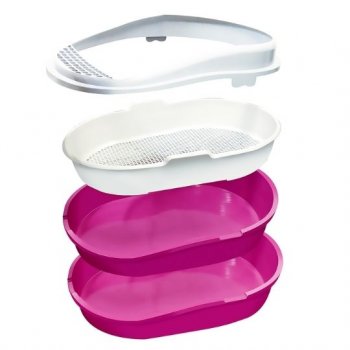 BANDEJA HIG. GATO FURACAOPET FURBA - MARROM (EXPORT)