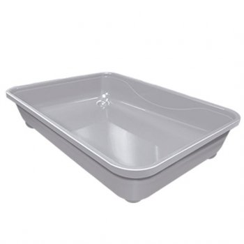 BANDEJA HIG. GATO POP FURACAOPET - CINZA (EXPORT)