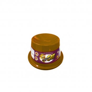 COMEDOURO PLAST. GATO SUPER CAT - 200 ml - MARROM (EXPORT)