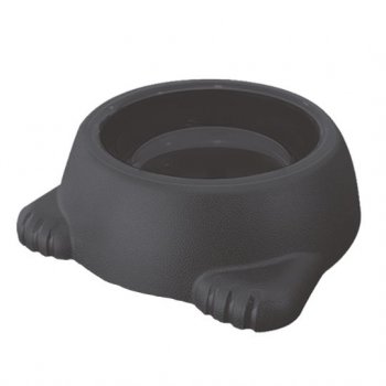 COMEDOURO PLAST. GLAMOUR FURACAOPET N3 - 1.000 ml - BLACK (EXPORT)