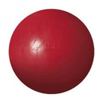 BRINQUEDO CAES BOLA MACICA COL. 55 mm - VERMELHA