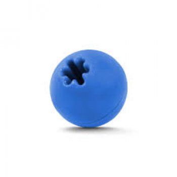 BRINQUEDO CAES BOLA MACICA COL. ADESTRAMENTO 75 mm - AZUL