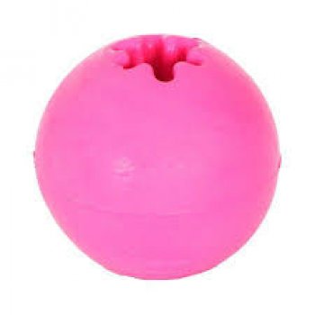 BRINQUEDO CAES BOLA MACICA COL. ADESTRAMENTO 75 mm - ROSA
