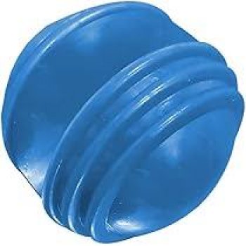 BRINQUEDO CAES BOLA MACICA COL. C/ FRISO 90 mm - SUPER BIG - AZUL