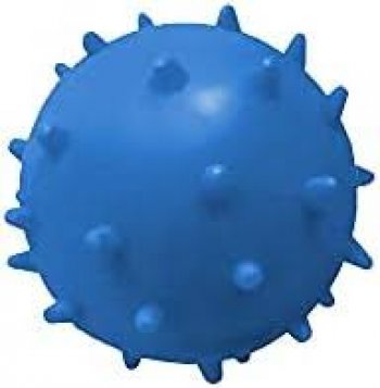 BRINQUEDO CAES BOLA MACICA COL. MAMONINHA 45 mm - AZUL