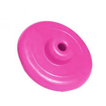 BRINQUEDO CAES FRISBEE BORRACHA FURACAOPET - ROSA