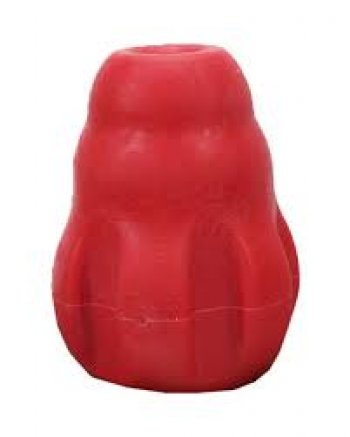 BRINQUEDO CAES KING DE BORRACHA N1 - P - VERMELHO