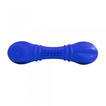 BRINQUEDO CAES OSSO ESPECIAL BORRACHA N1 - P - AZUL