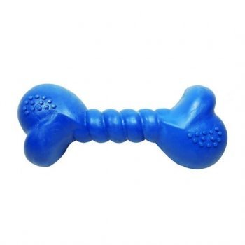 BRINQUEDO CAES OSSO MAXBONE BORRACHA N2 - M - AZUL