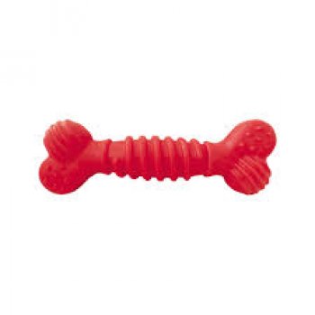 BRINQUEDO CAES OSSO MAXBONE BORRACHA N2 - M - VERMELHO