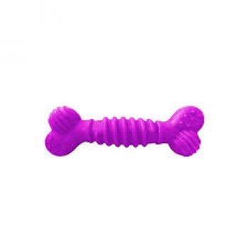 BRINQUEDO CAES OSSO SUPERBONE BORRACHA N1 - P - ROSA