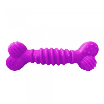 BRINQUEDO CAES OSSO SUPERBONE BORRACHA N2 - M - ROSA