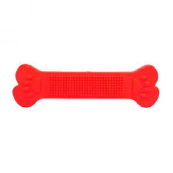 BRINQUEDO CAES OSSO TOPBONE BORRACHA N3 - G - VERMELHO