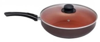 Frigideira Wok 28 C Tampa Terracota